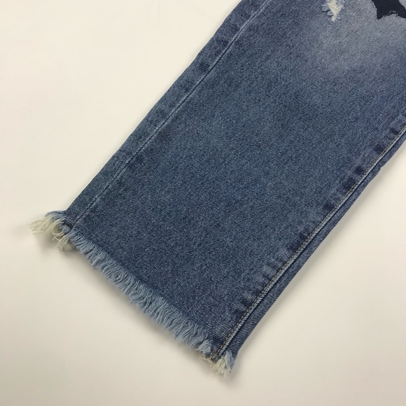 Ghiaccio & Limone Hot Denim Cropped Boyfriend Jean - Picture 8 of 8
